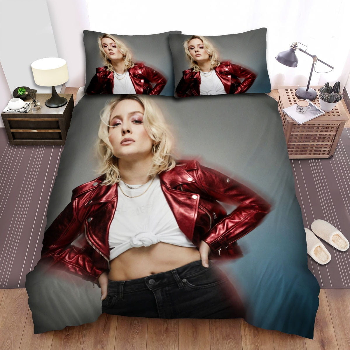 Zara Larsson Decorative Bedding Sets with Duvet Cover Flatsheet Pillowcases