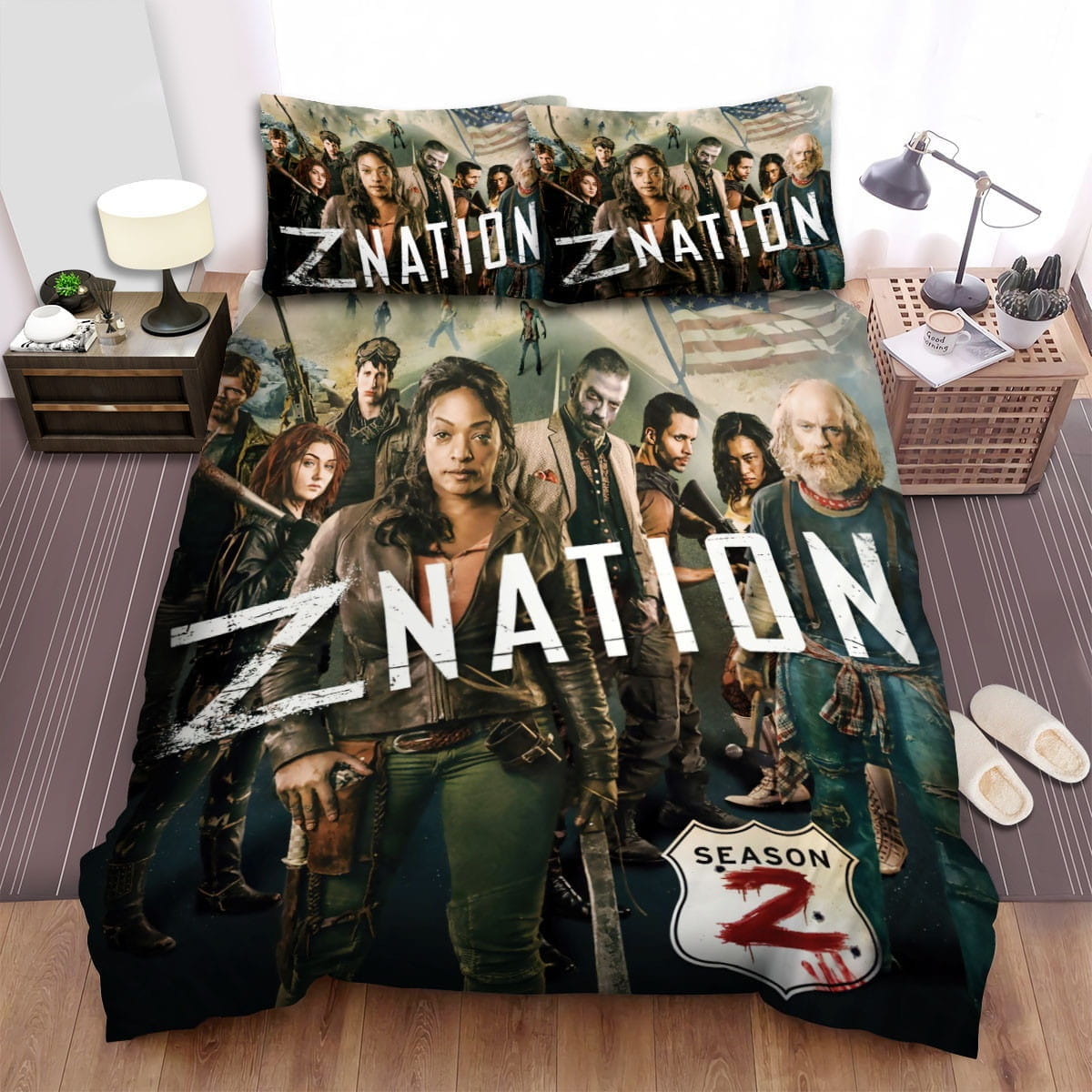 Z Nation Movie Poster 4 Bedding Sets Duvet Cover Flatsheet Pillowcases For Every Bedroom