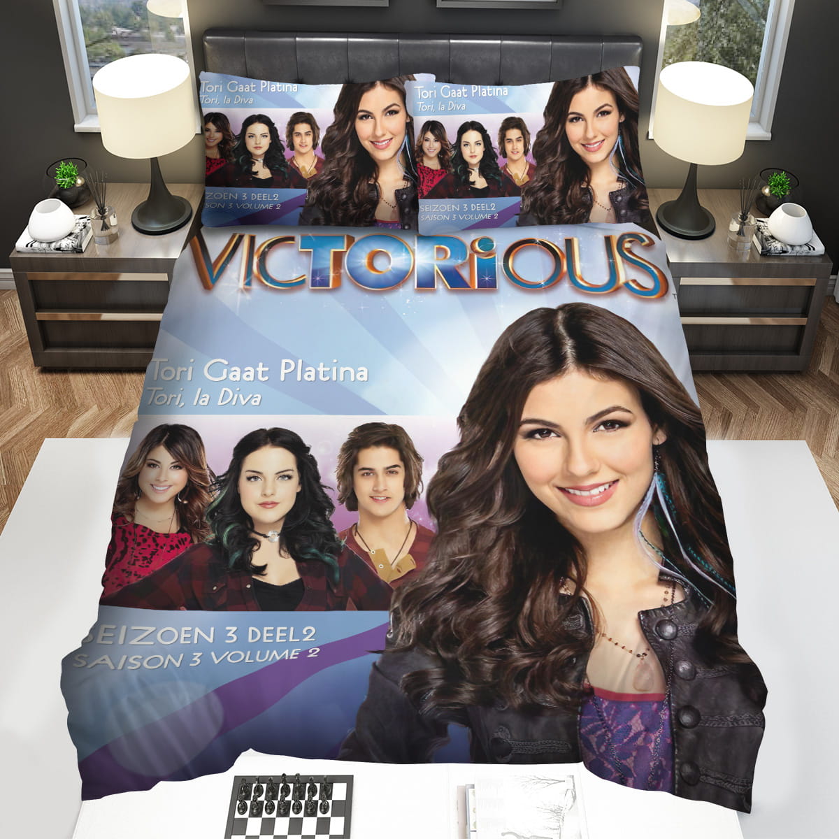 Victorious Tori Vega Poster Bedding Sets Gift For Christmas Birthday Thanksgiving