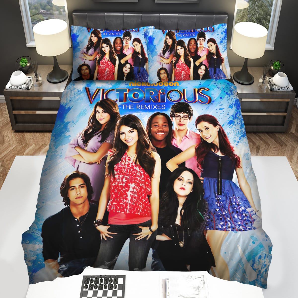 Victorious Movie Poster Bedding Sets Duvet Cover Flatsheet Pillowcase