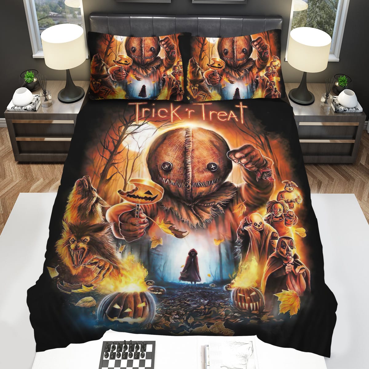 Trick r Treat Movie Bedding Sets Gift For Christmas Birthday Thanksgiving