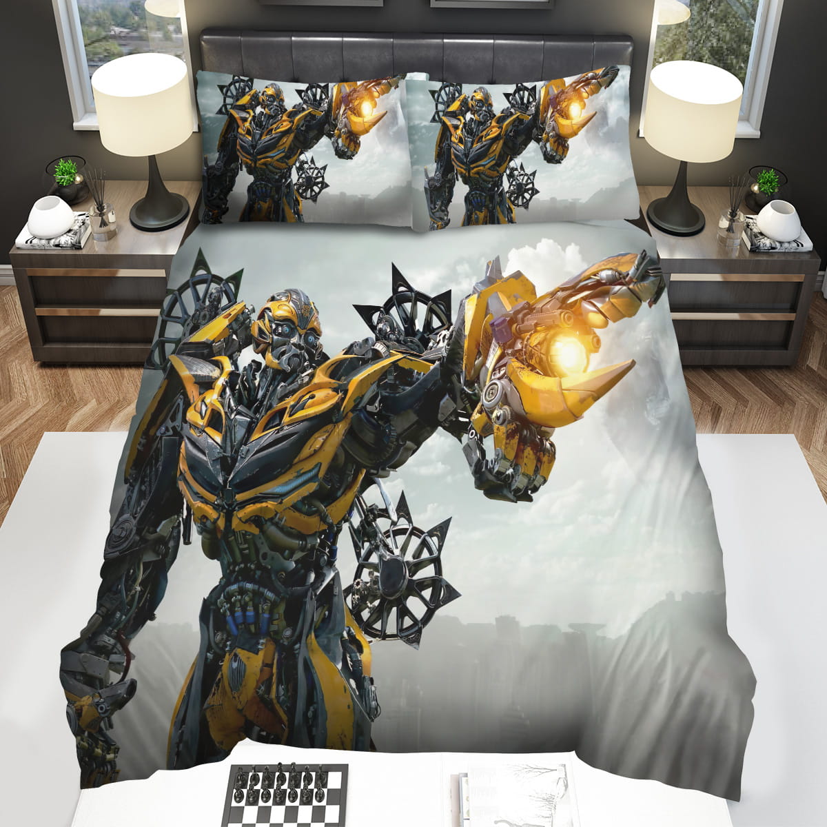 Transformers Bumblebee Bedding Sets Gift For Christmas Birthday Thanksgiving