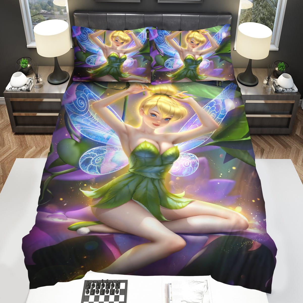 Tinkerbell The Fairy Bedding Sets Duvet Cover Flatsheet Pillowcase