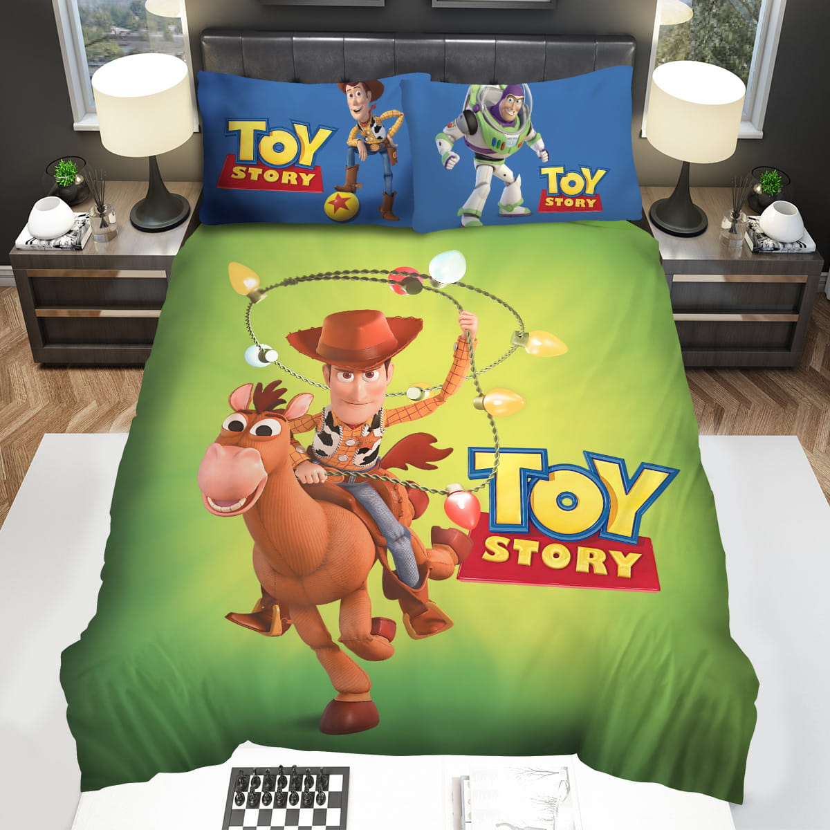 Toy Story Decorative Bedding Sets with Duvet Cover Flatsheet Pillowcase