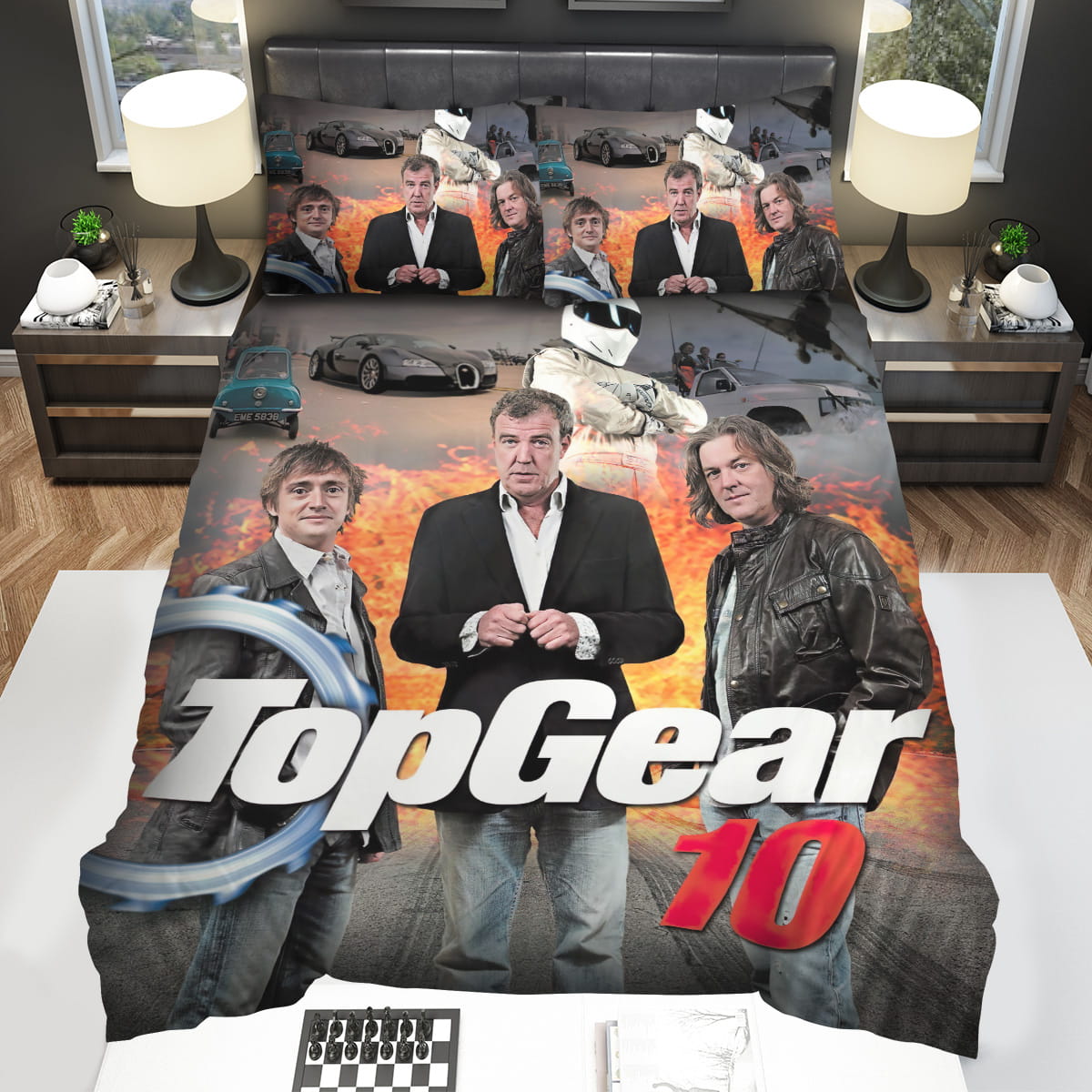 Top Gear Movie Season 10 Posters Bedding Sets Duvet Cover Flatsheet Pillowcase