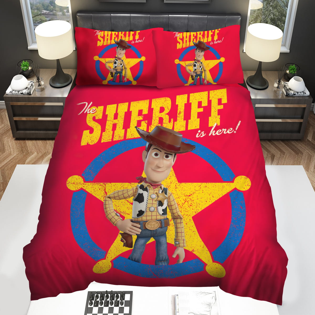 Toy Story Woody The Sheriff Is Heres Bedding Sets Gift For Christmas Thanksgiving Halloween