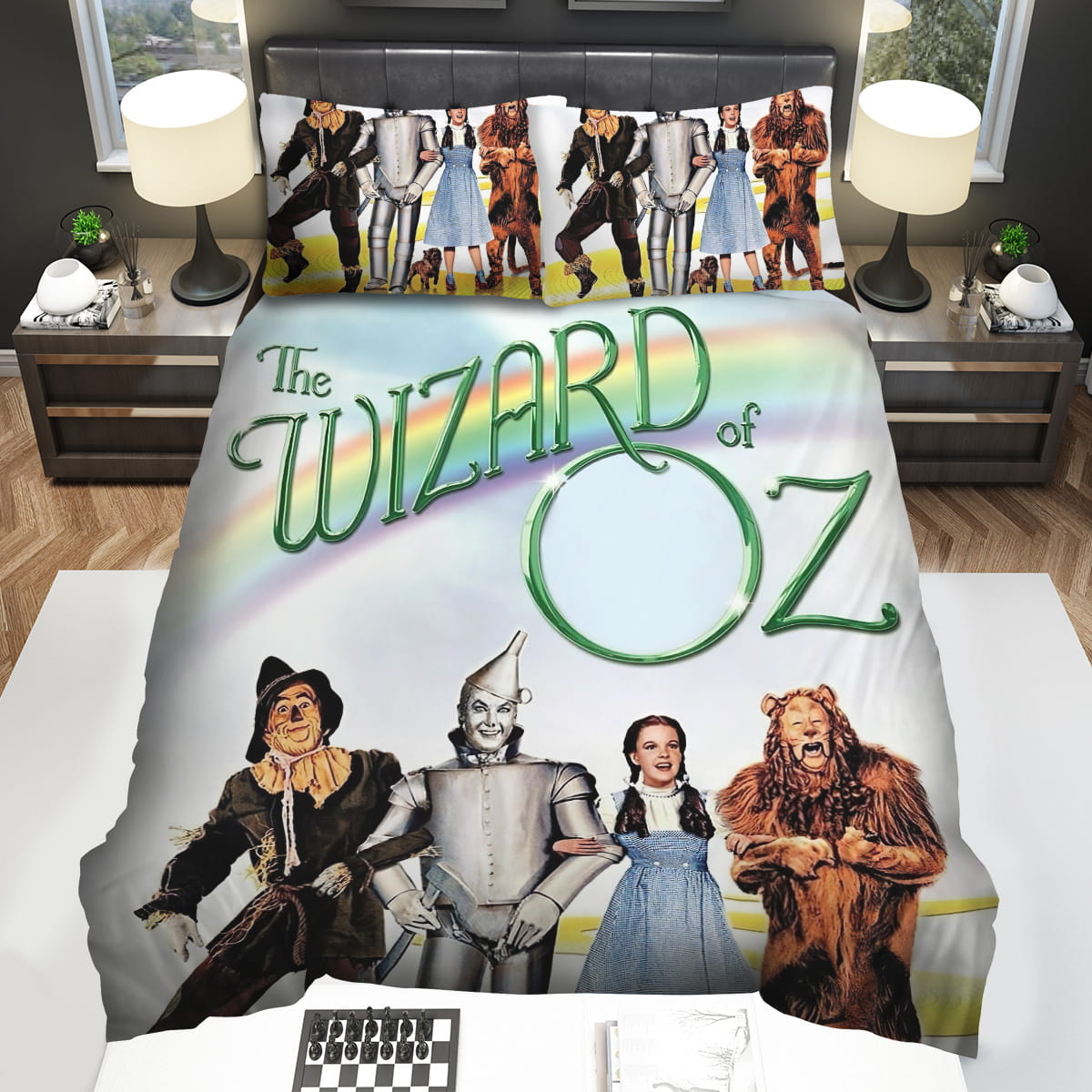The Wizard Of Oz Movie Rainbow Photo Decorative Bedding Sets For Fan