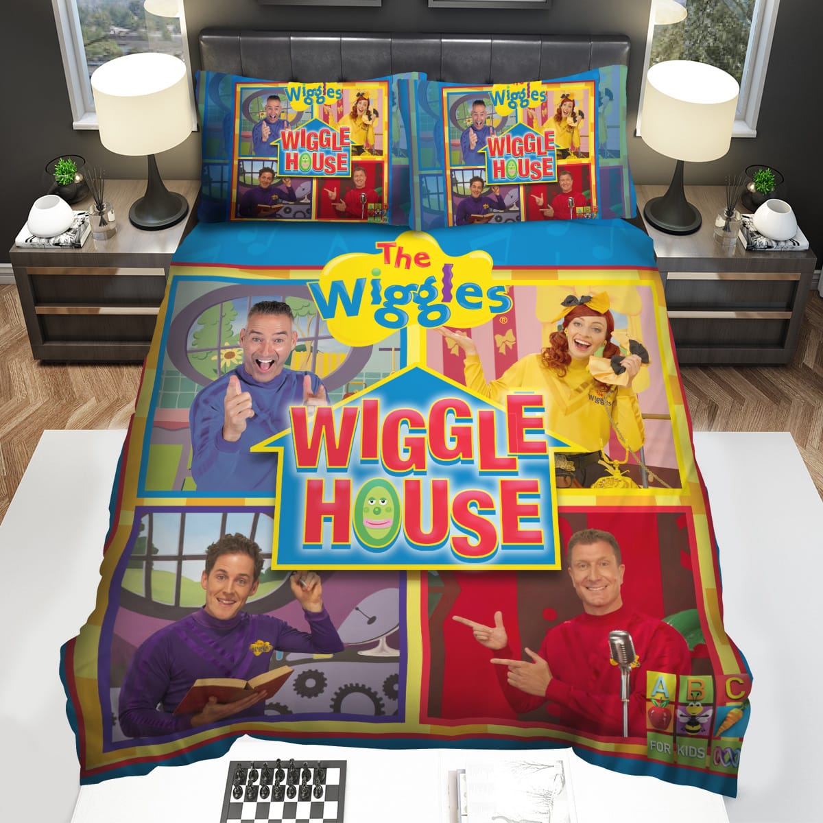 The Wiggles Wiggle House Bedding Sets Gift For Christmas Thanksgiving Halloween