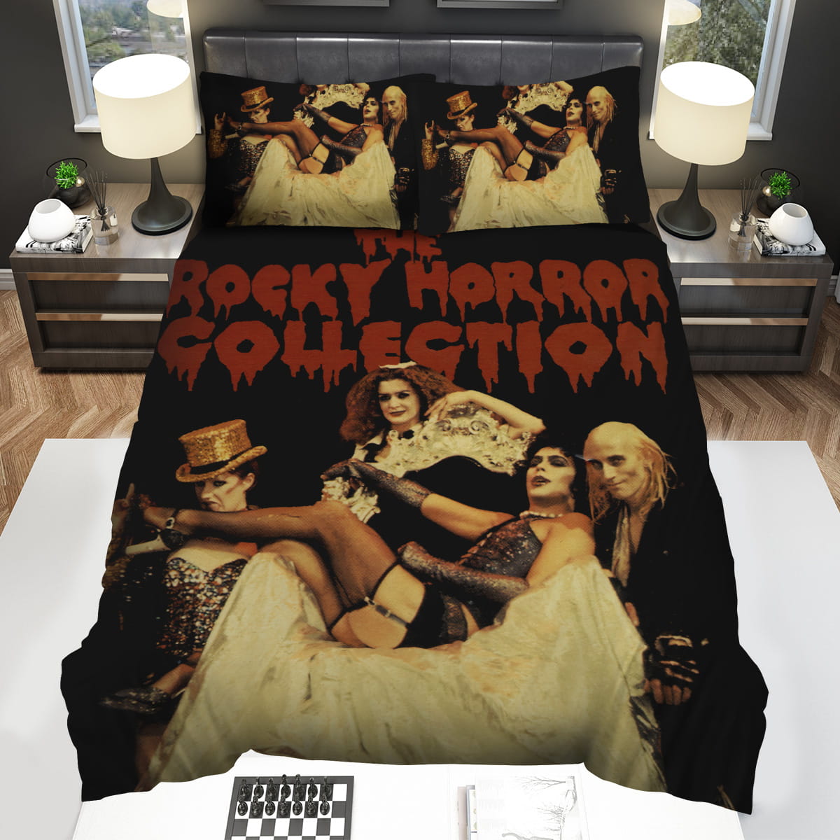 The Rocky Horror Picture Show 1975 The Collection Movie Poster Bedding Sets Duvet Cover Flatsheet Pillowcase