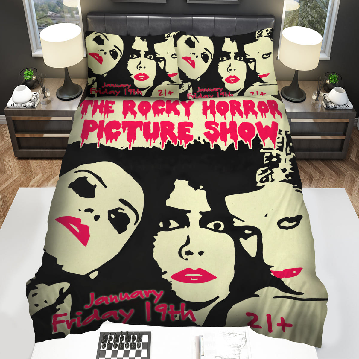 The Rocky Horror Picture Show 1975 Live At The Armory Presents Movie Posters Bedding Sets Gift For Christmas Thanksgiving Halloween
