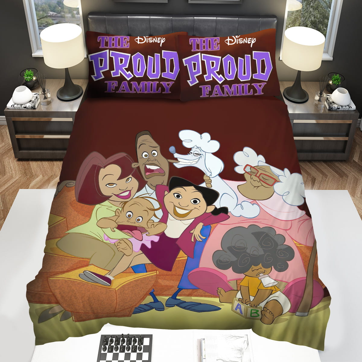 The Proud Family Portrait Decorative Bedding Sets For Fan