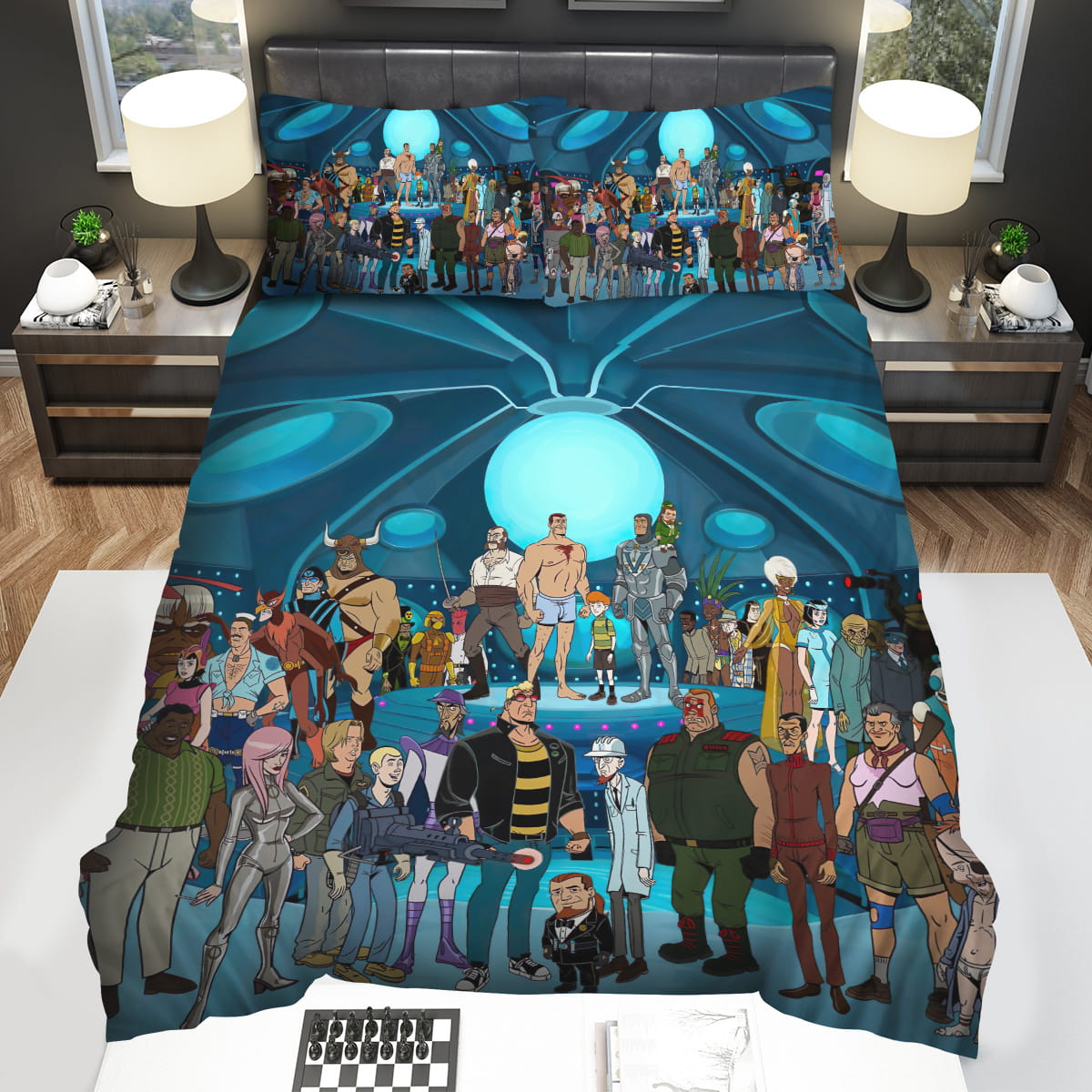 The Venture Bros All Characters In One Decorative Bedding Sets For Fan