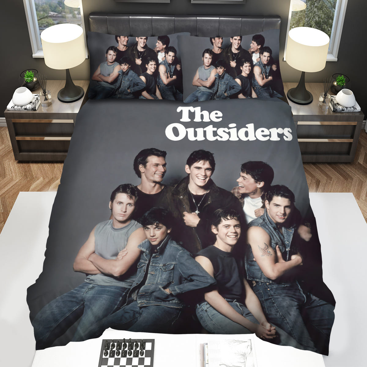 The Outsiders Film Poster Decorative Bedding Sets with Duvet Cover Flatsheet Pillowcase