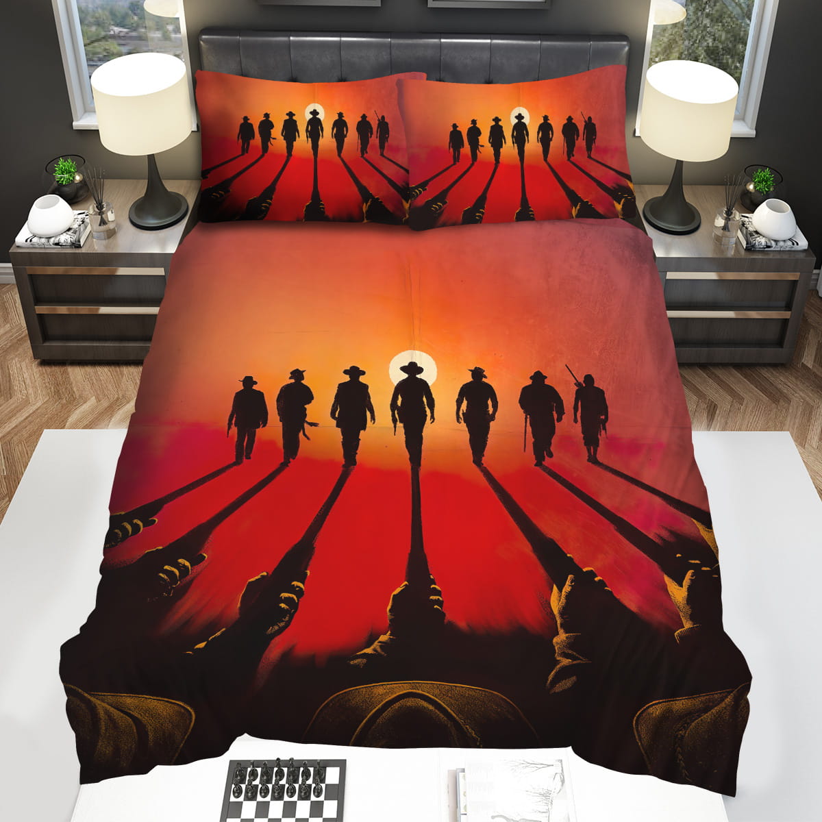 The Magnificent Seven 1960 Just Has A Number Movie Poster Bedding Sets Gift For Christmas Thanksgiving Halloween