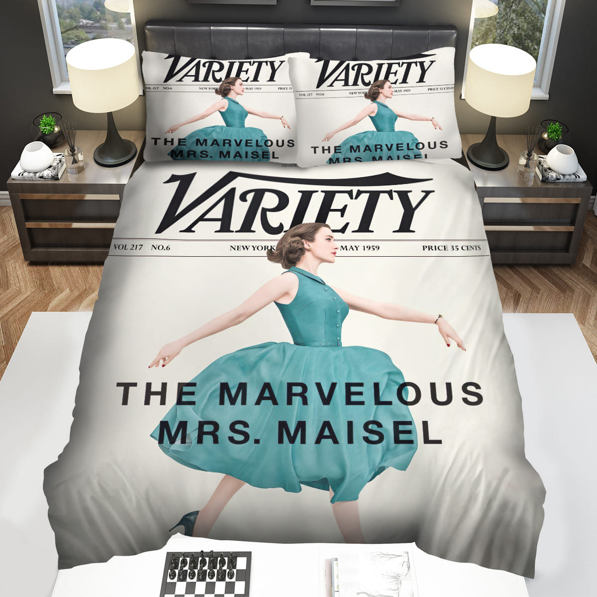 The Marvelous Mrs Maisel Movie Poster Decorative Bedding Sets with Duvet Cover Flatsheet Pillowcase