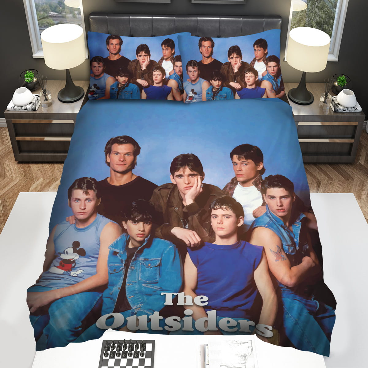 The Outsiders Casts Illustration Bedding Sets Gift For Christmas Birthday Thanksgiving
