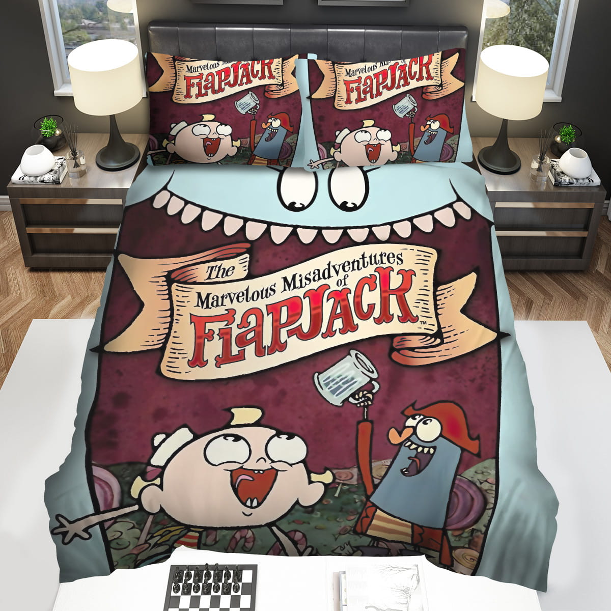 The Marvelous Misadventures Of Flapjack Vol 1 Poster Bedding Sets Gift For Christmas Birthday Thanksgiving