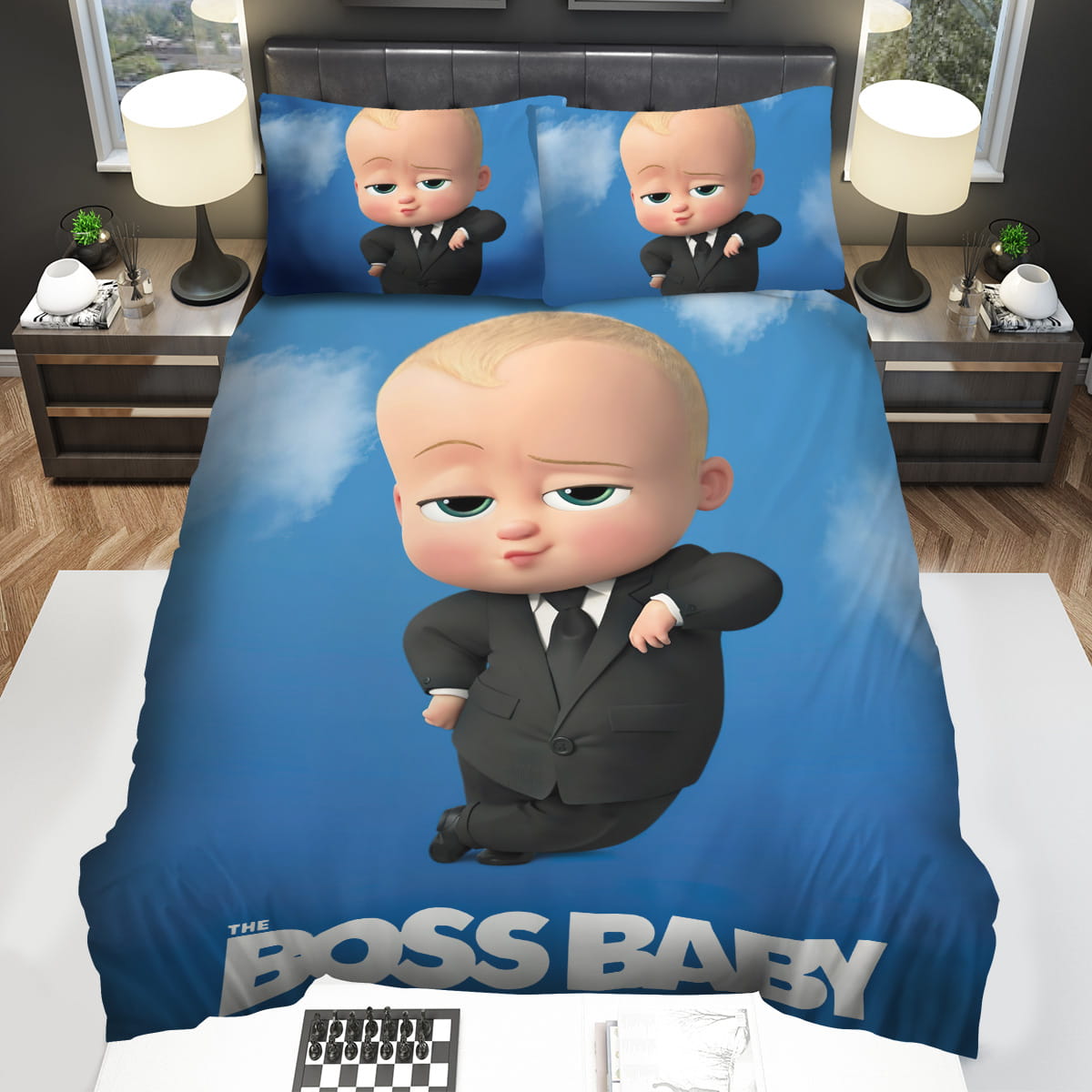 The Boss Baby Movie Poster Decorative Bedding Sets For Fan