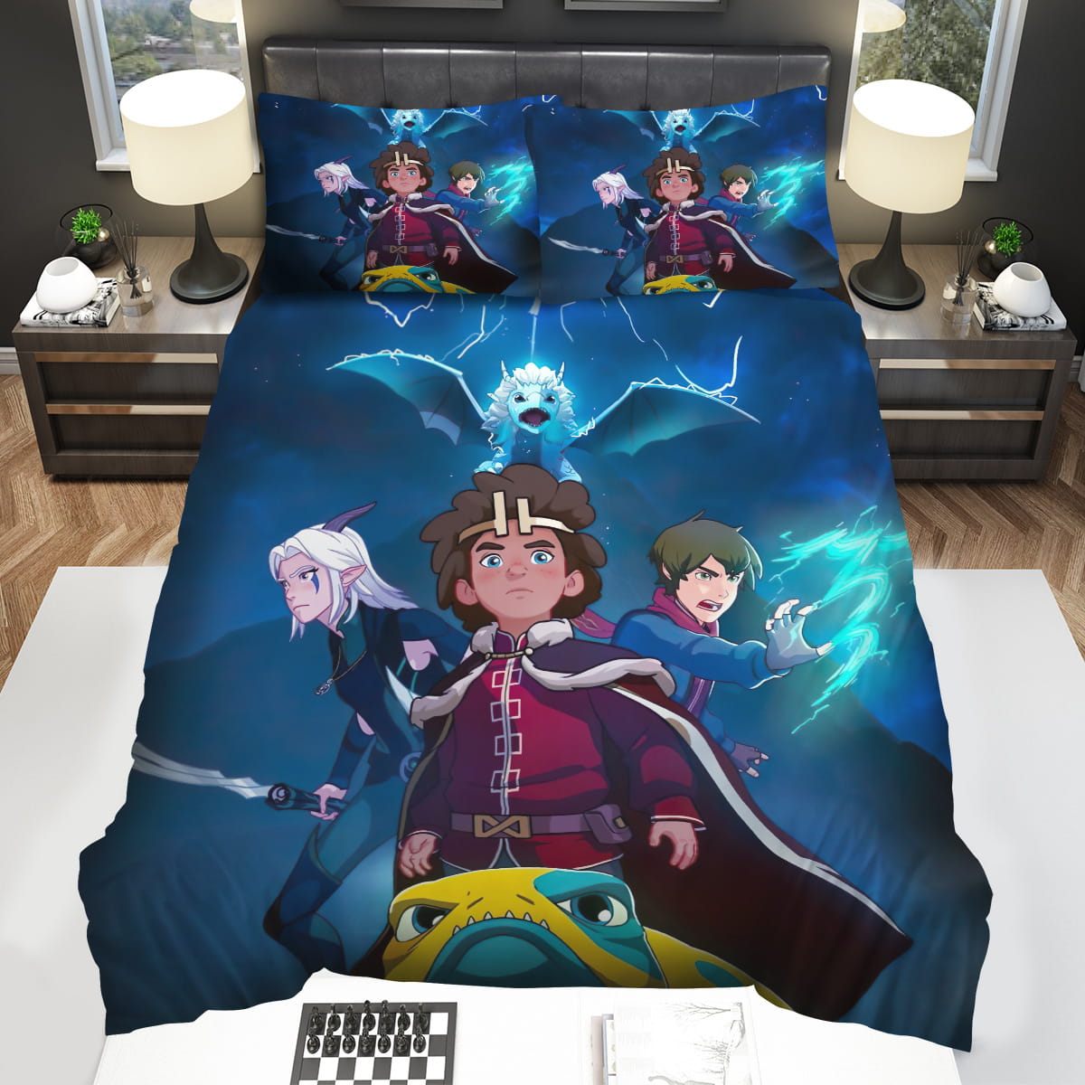 The Dragon Prince Preparing To The Fight Bedding Sets Gift For Christmas Thanksgiving Halloween