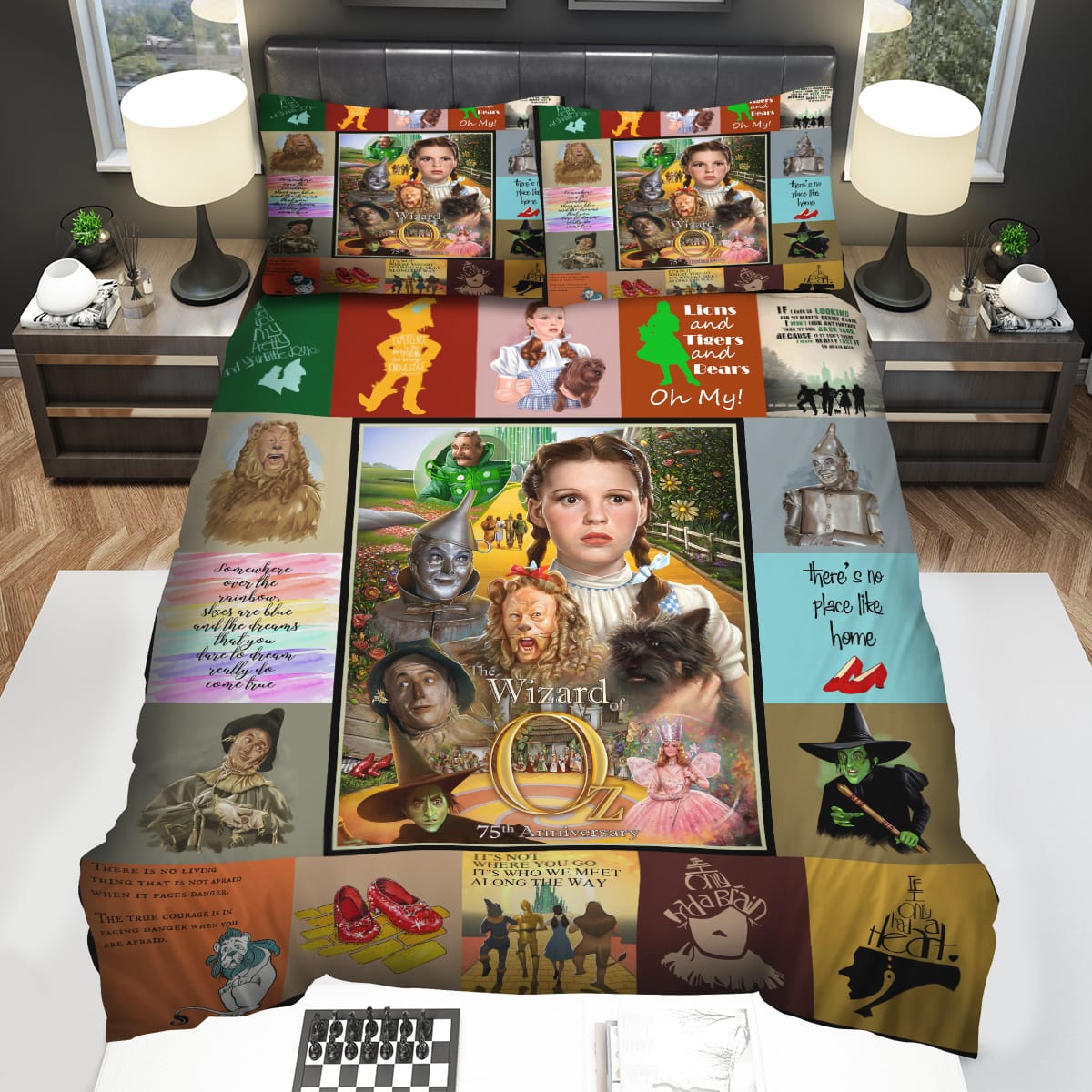 Wizard Of Oz Bedding Sets Gift For Christmas Thanksgiving Halloween