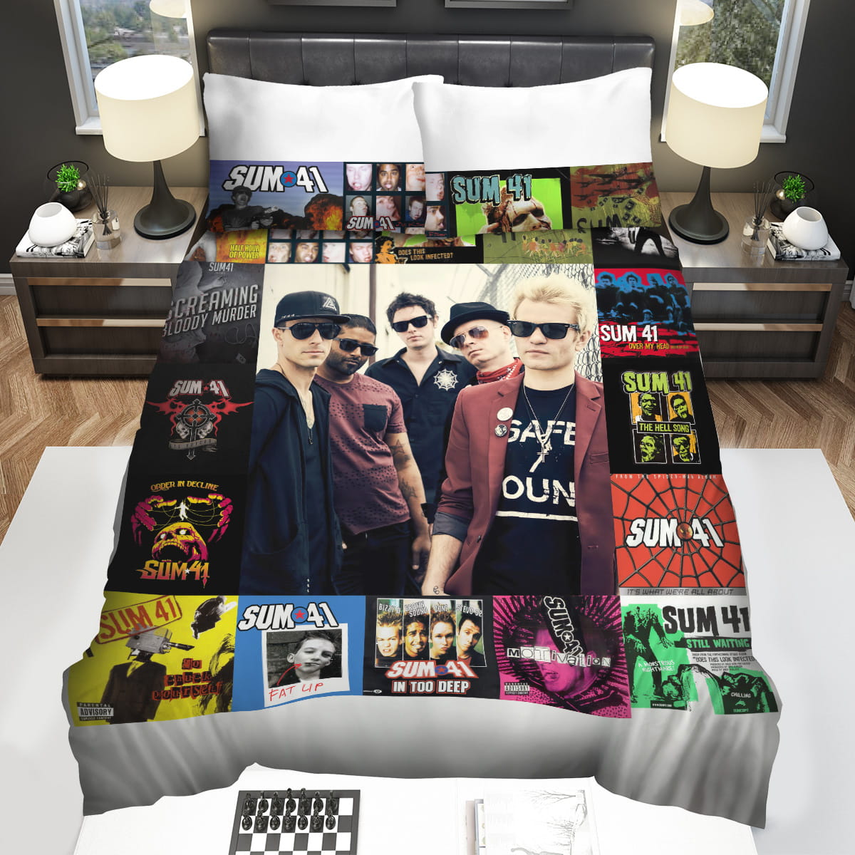 Sum 41 Album Covers Bedding Sets Duvet Cover Flatsheet Pillowcase