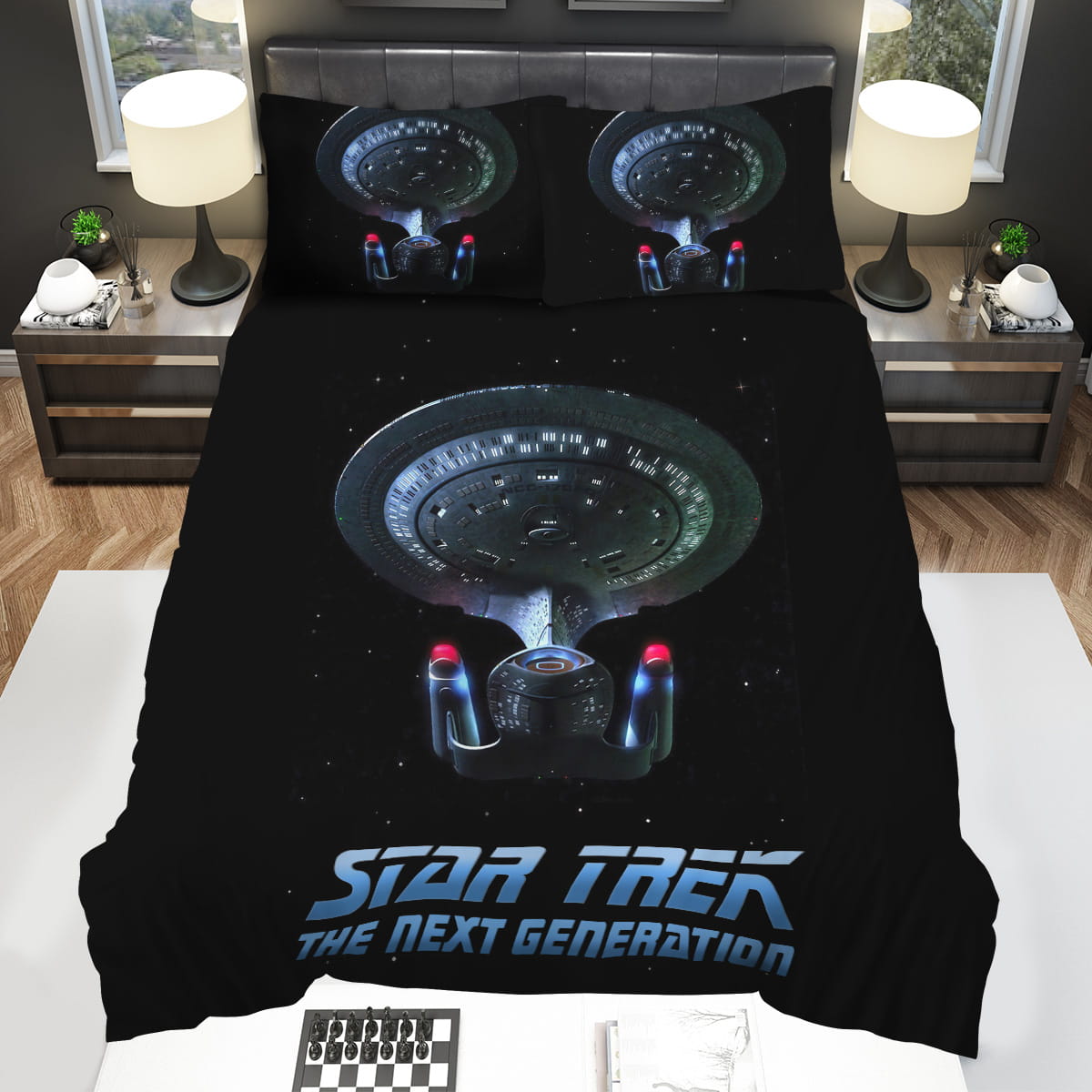 Star Trek Starship In Space Bedding Sets Gift For Christmas Thanksgiving Halloween