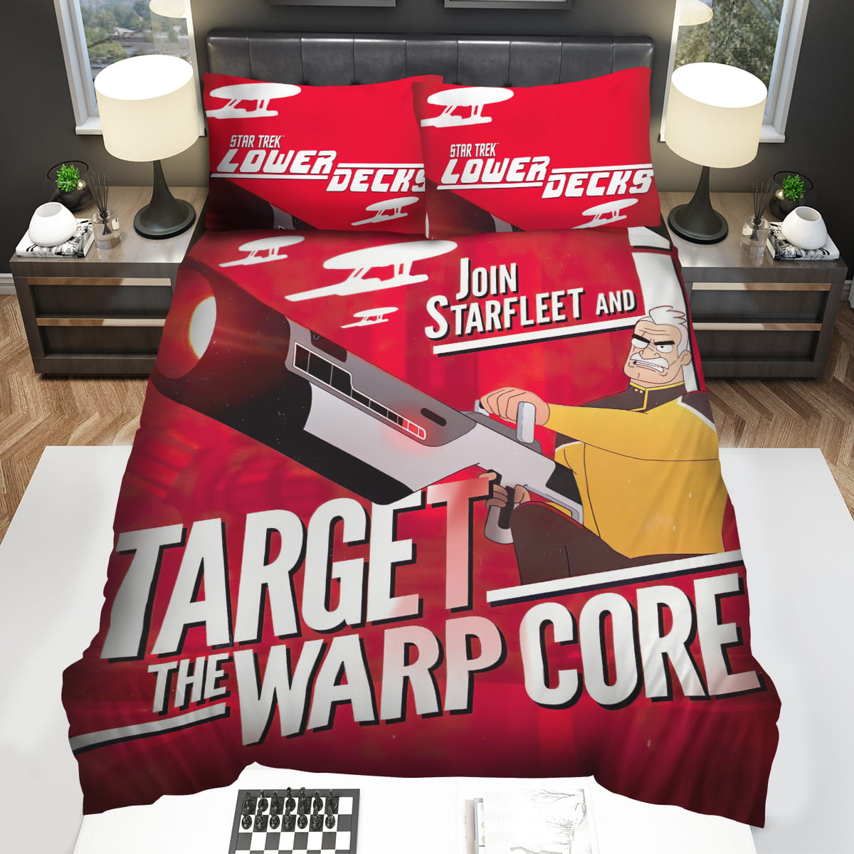 Star Trek Lower Decks 2020-  Movie Target The Warp Core Decorative Bedding Sets For Fan