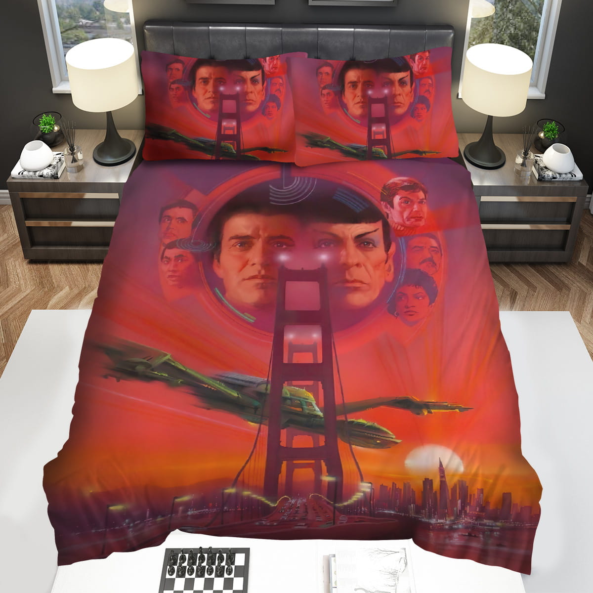 Star Trek Iv The Voyage Home 1986 Poster Movie Posters Bedding Sets Duvet Cover Flatsheet Pillowcase