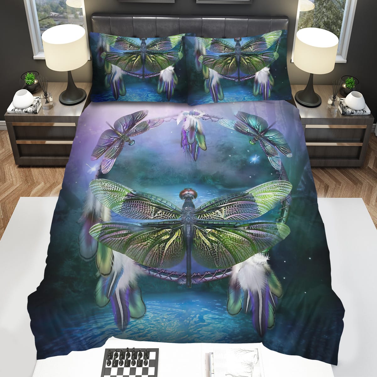 Spirit Of The Dragonfly Bedding Sets Duvet Cover Flatsheet Pillowcase