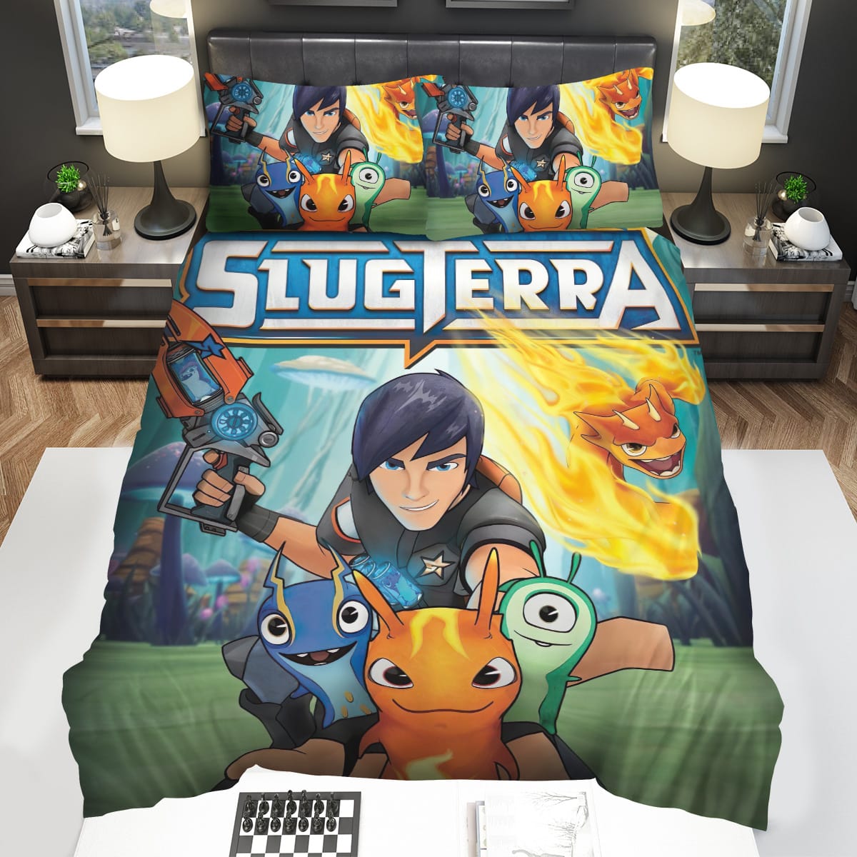 Slugterra Episode Return Of The Shang Gang Bedding Sets Gift For Christmas Thanksgiving Halloween