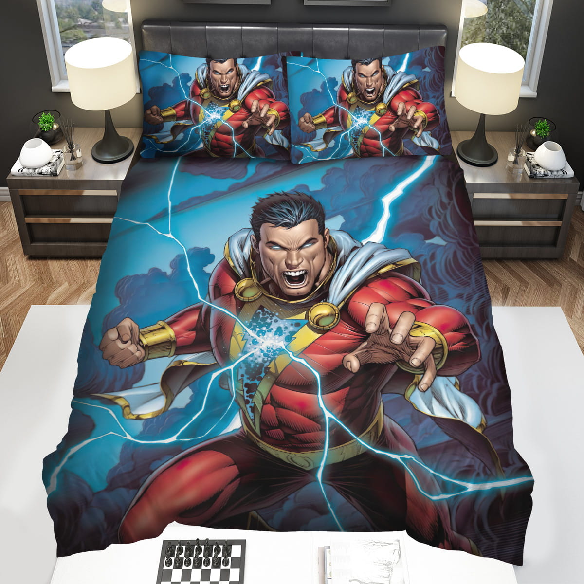Shazam Decorative Bedding Sets For Fan