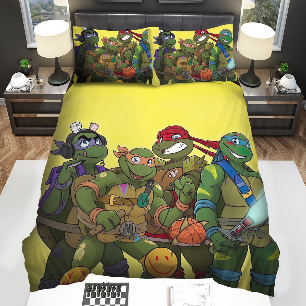 Rise Of The Teenage Mutant Ninja Turtles The Squad Bedding Sets Gift For Christmas Birthday Thanksgiving