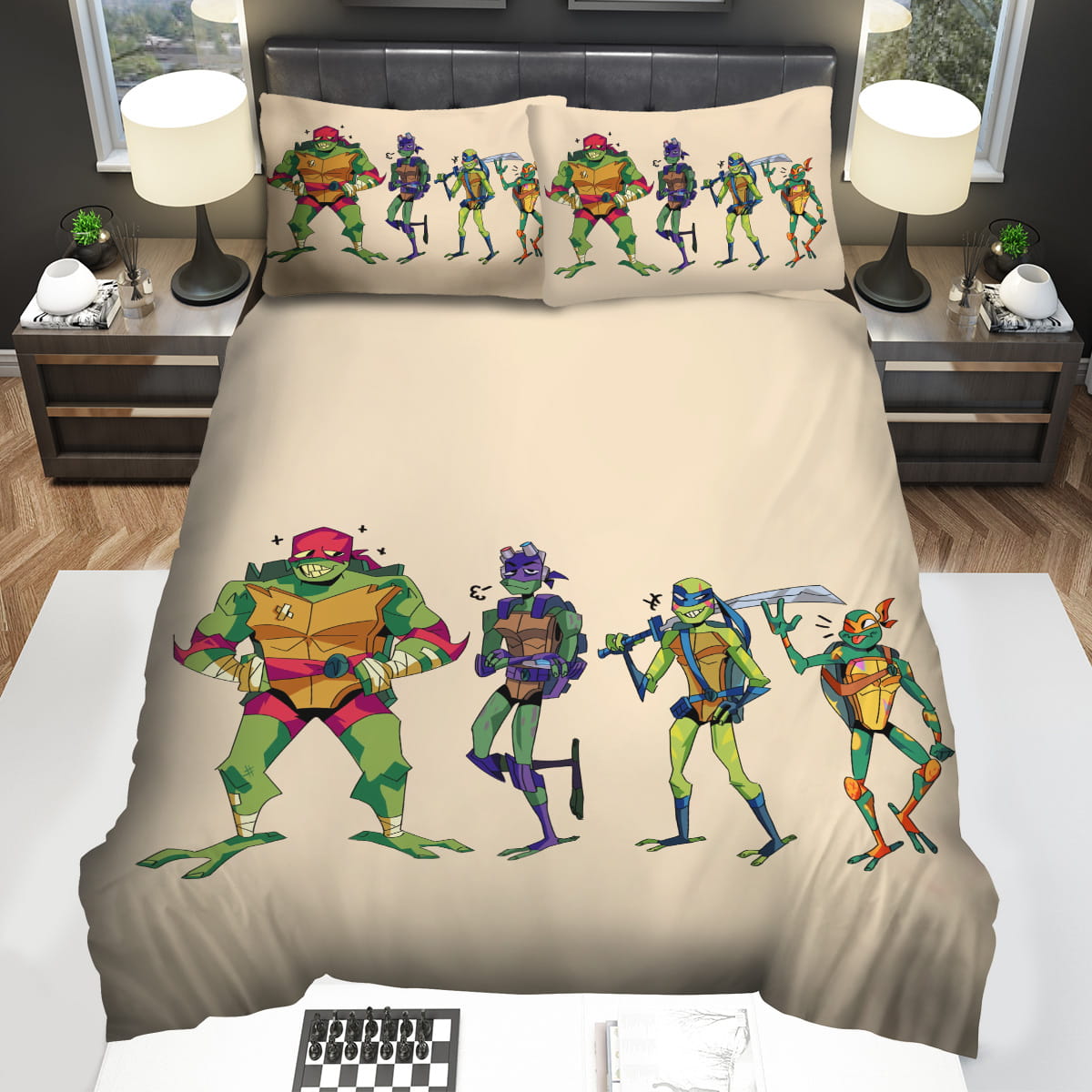 Rise Of The Teenage Mutant Ninja Turtles The Force Photo Decorative Bedding Sets For Fan