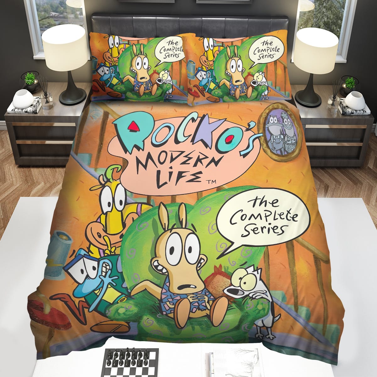 Rockos Modern Life The Complete Series Bedding Sets Gift For Christmas Birthday Thanksgiving