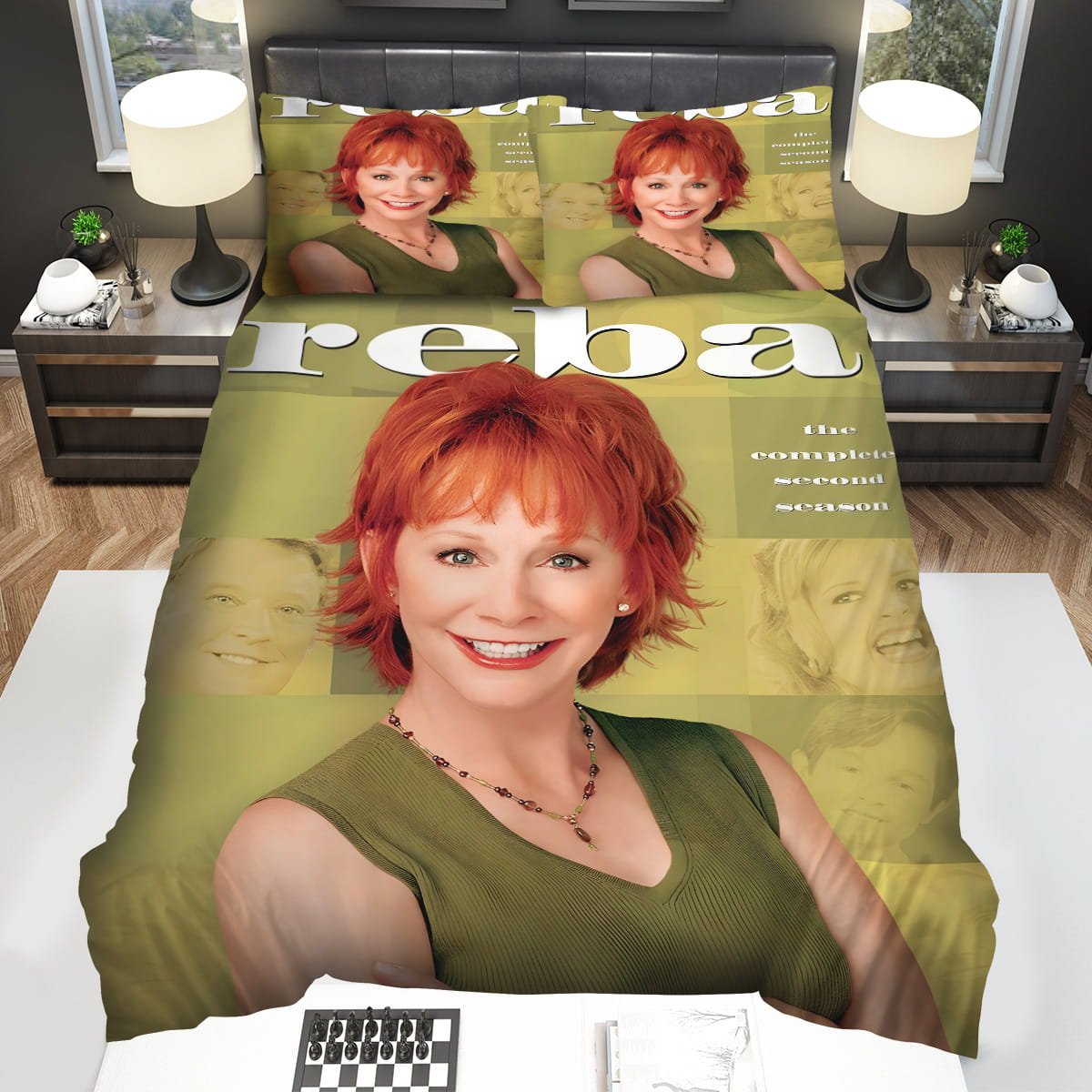 Reba Movie Poster Bedding Sets Gift For Christmas Birthday Thanksgiving