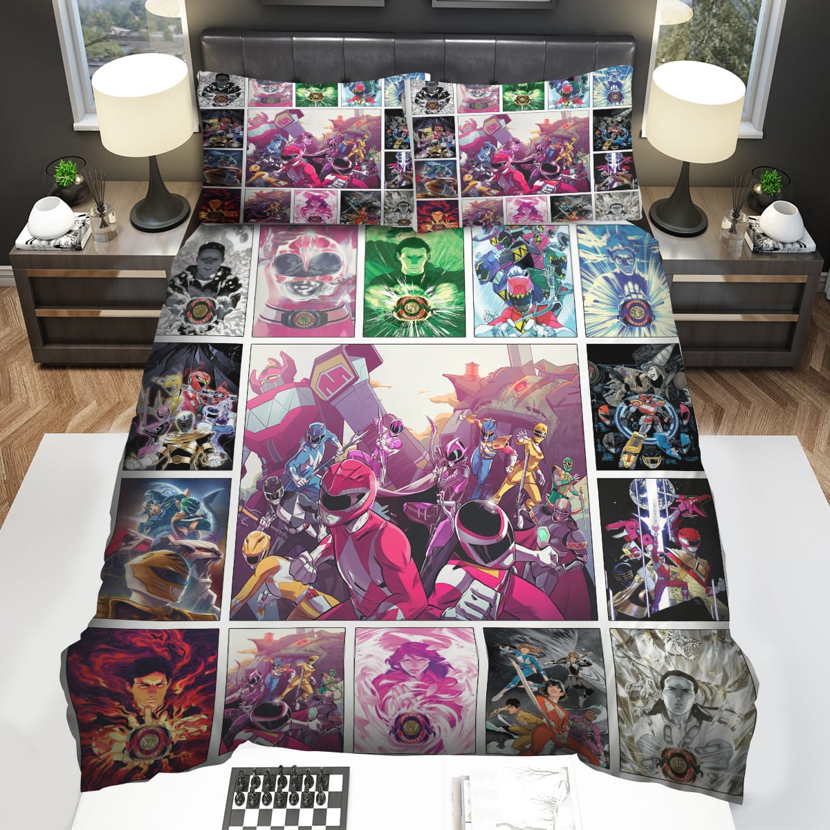 Power Ranger Bedding Sets Duvet Cover Flatsheet Pillowcase