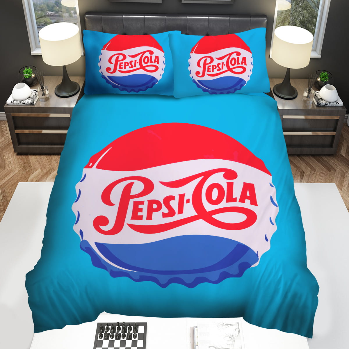 Pepsi Cola Lid Bedding Sets Duvet Cover Flatsheet Pillowcase