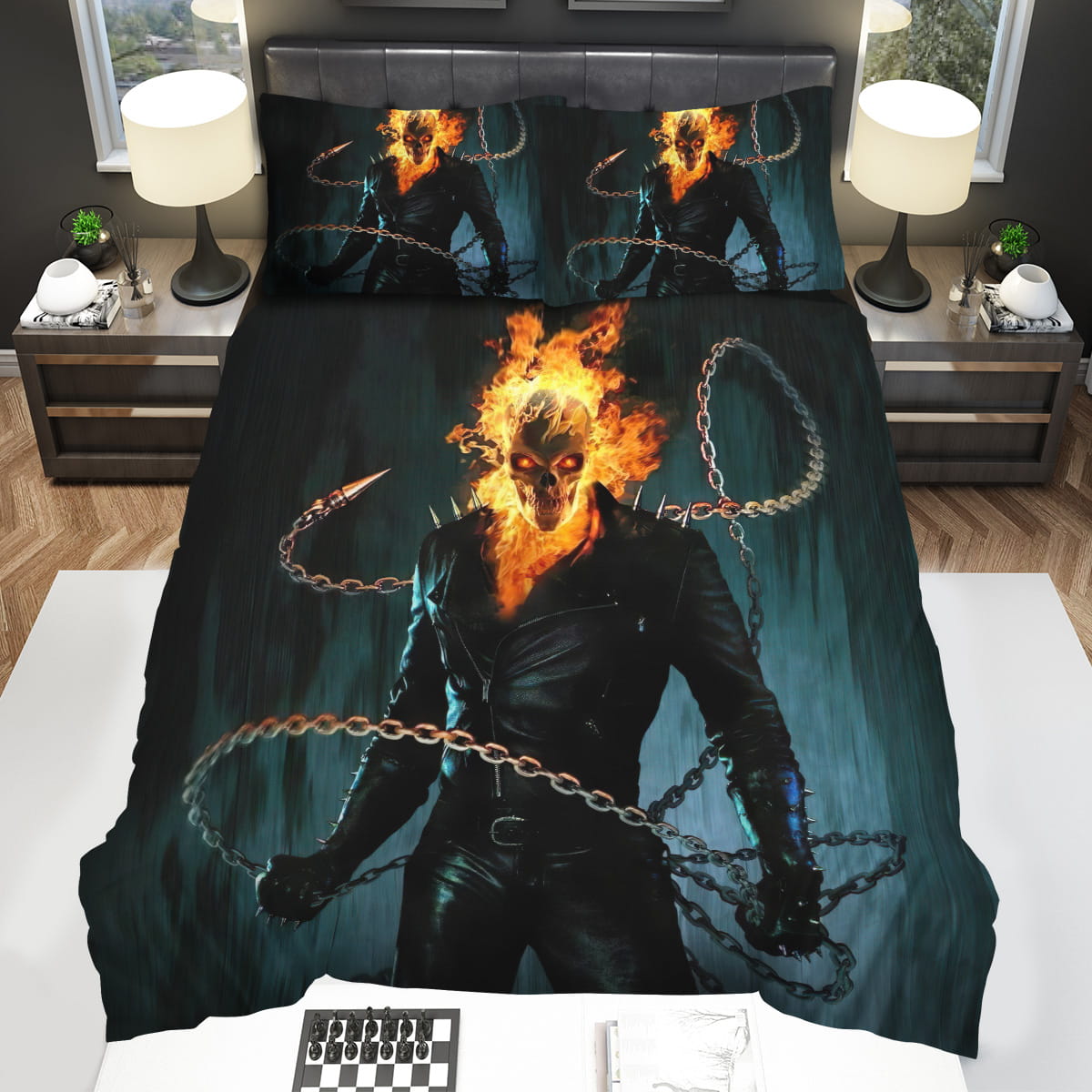 Penance Stare Of Ghost Rider Decorative Bedding Sets For Fan