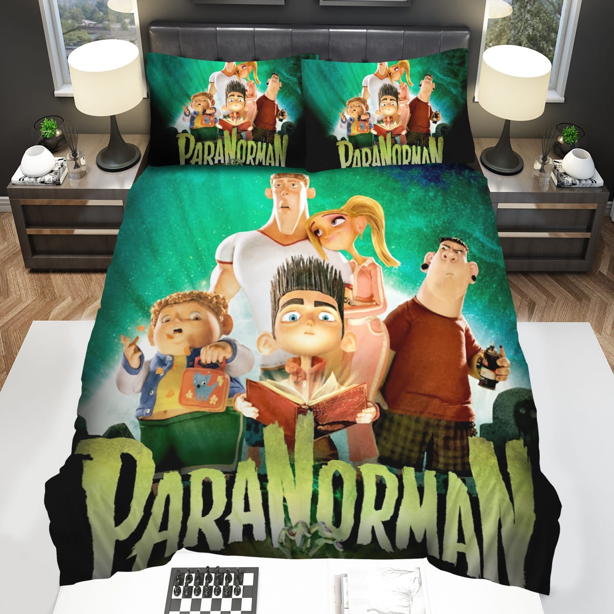 Paranorman Cartoons Bedding Sets Gift For Christmas Thanksgiving Halloween