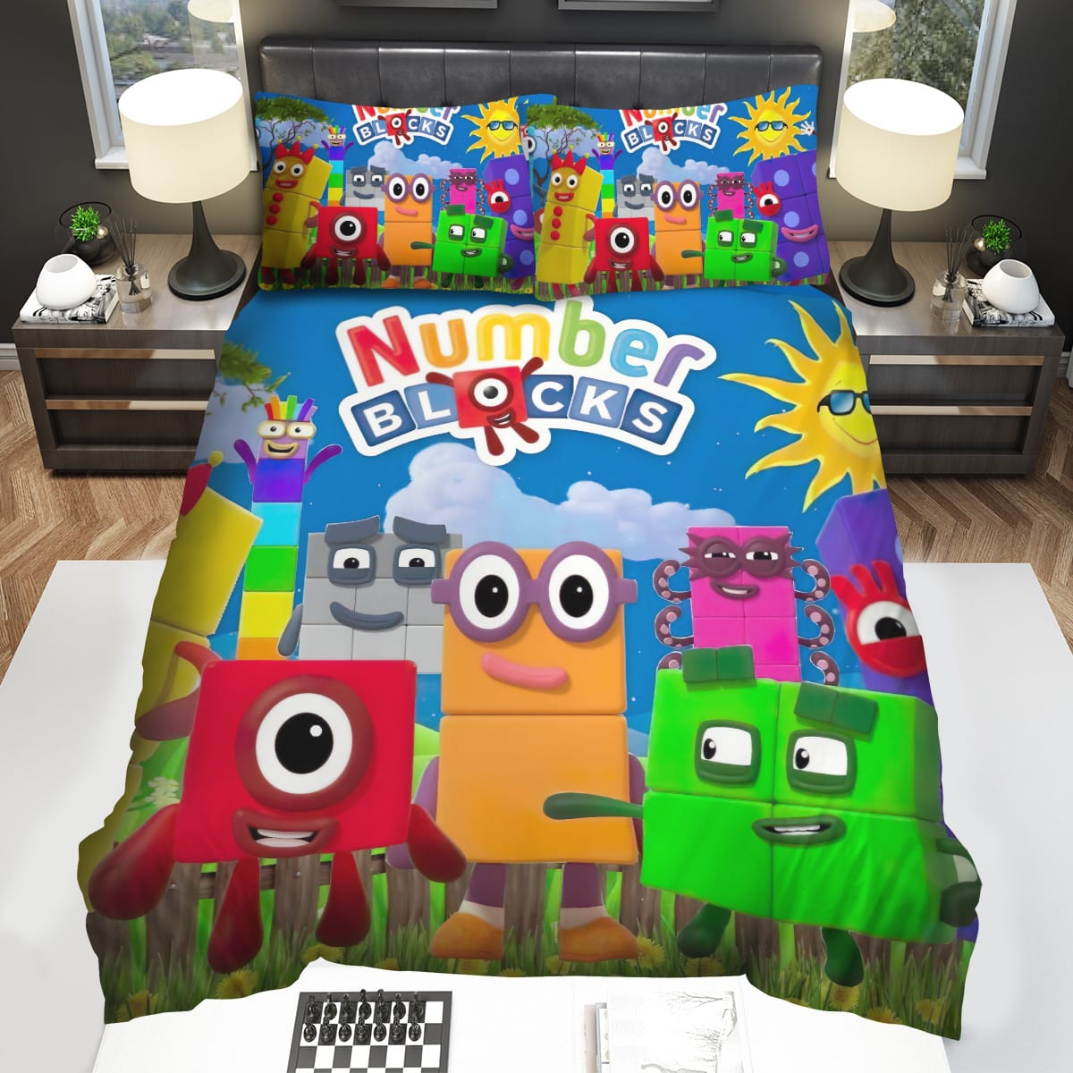 Numberblocks The Poster Bedding Sets Gift For Christmas Birthday Thanksgiving