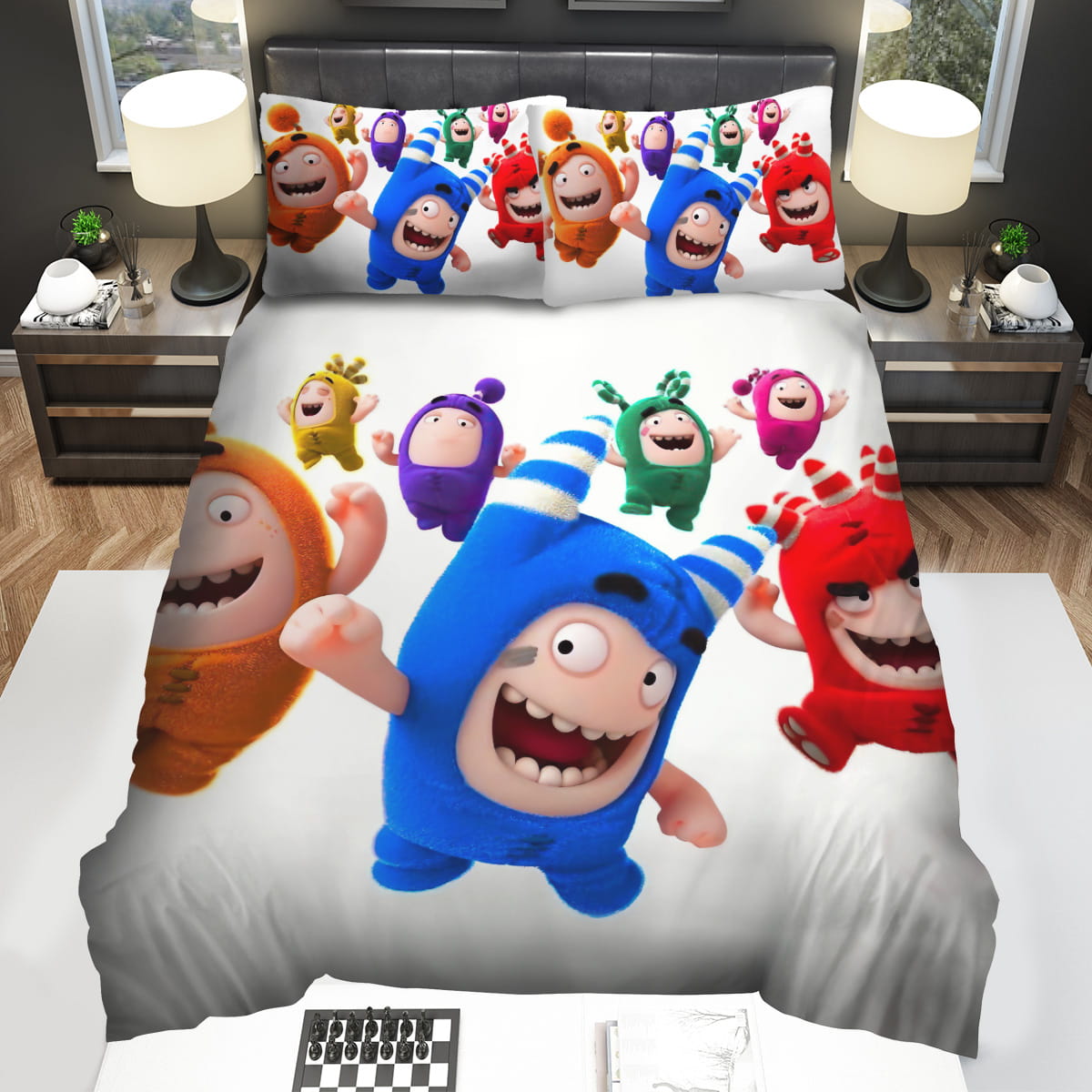 Oddbods Group Picture Bedding Sets Duvet Cover Flatsheet Pillowcase