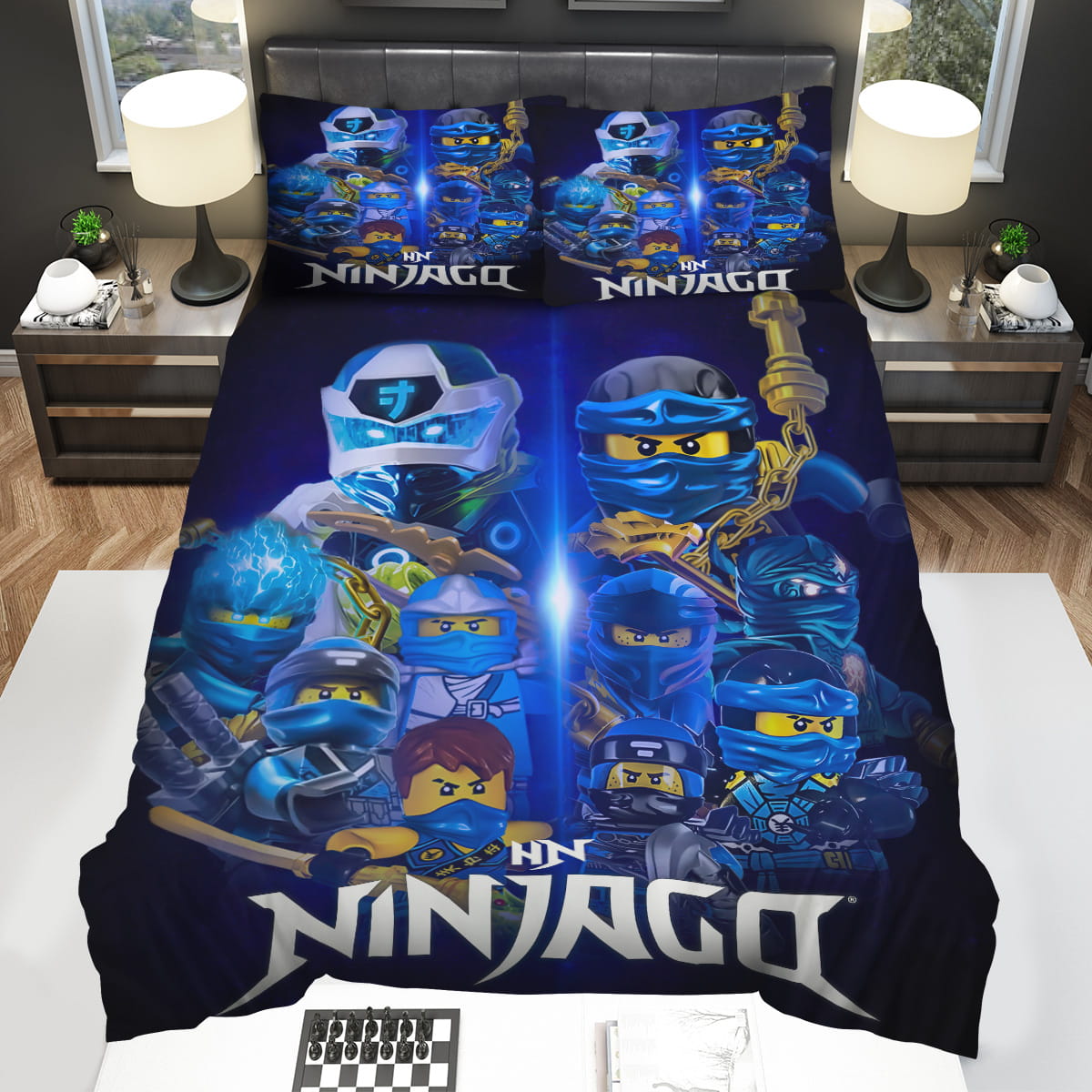 Ninjago Elemental Master Jay Ninja Of Lightning Decorative Bedding Sets For Fan