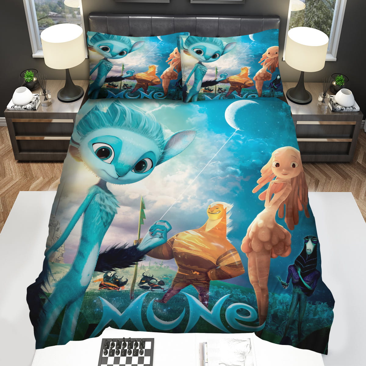 Movie Mune Guardian Of The Moon Decorative Bedding Sets For Fan