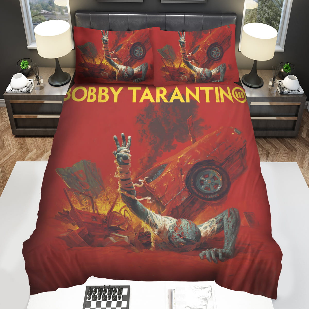 Logic Band Bobby Tarantino Cover Album Bedding Sets Gift For Christmas Thanksgiving Halloween