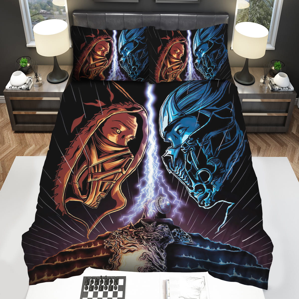 Mortal Kombat 2021 Movie Main Characters Artroom Sets Decorative Bedding Sets For Fan