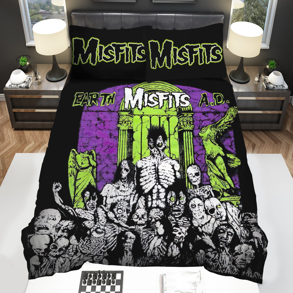 Misfits Earth Ad Wolfs Blood Decorative Bedding Sets For Fan