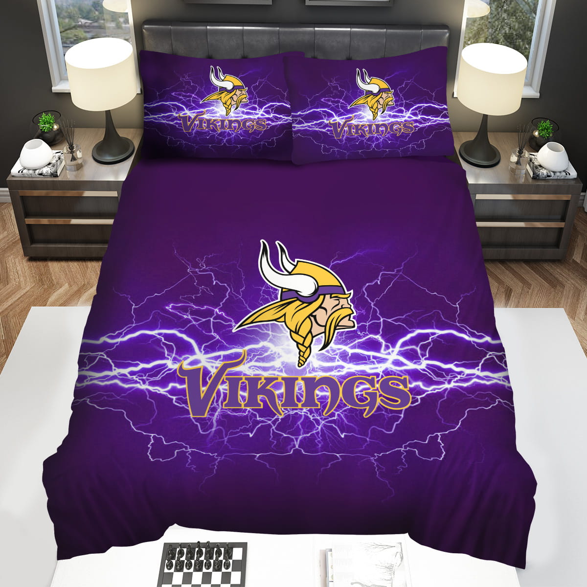 Minnesota Vikings Decorative Bedding Sets For Fan