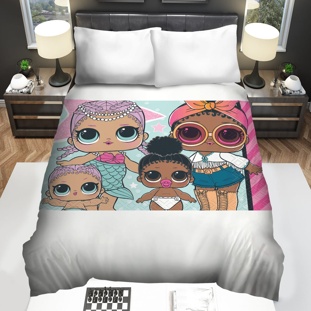 LOL Surprise Bedding Sets Gift For Christmas Birthday Thanksgiving