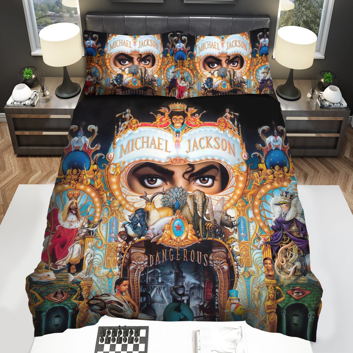 Michael Jackson Decorative Bedding Sets For Fan