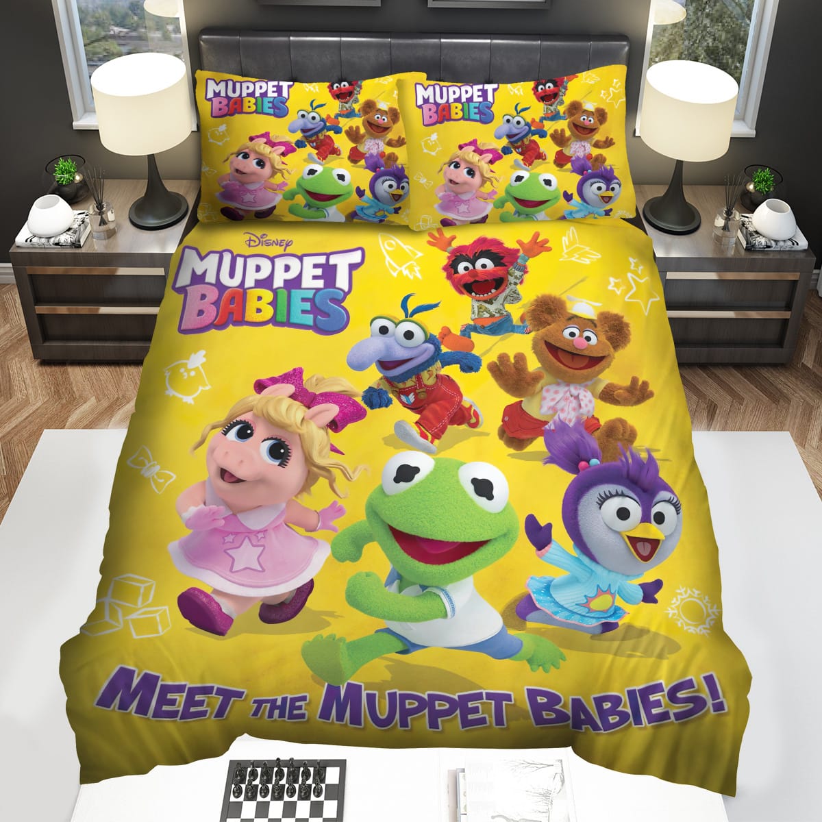Meet The Muppet Babies Original Poster Bedding Sets Gift For Christmas Birthday Thanksgiving